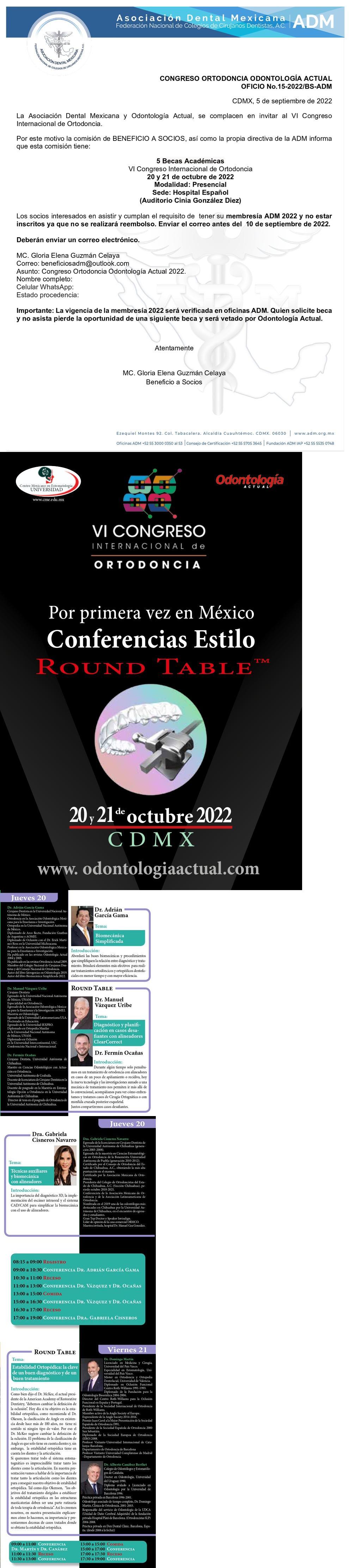 Eventos ADM