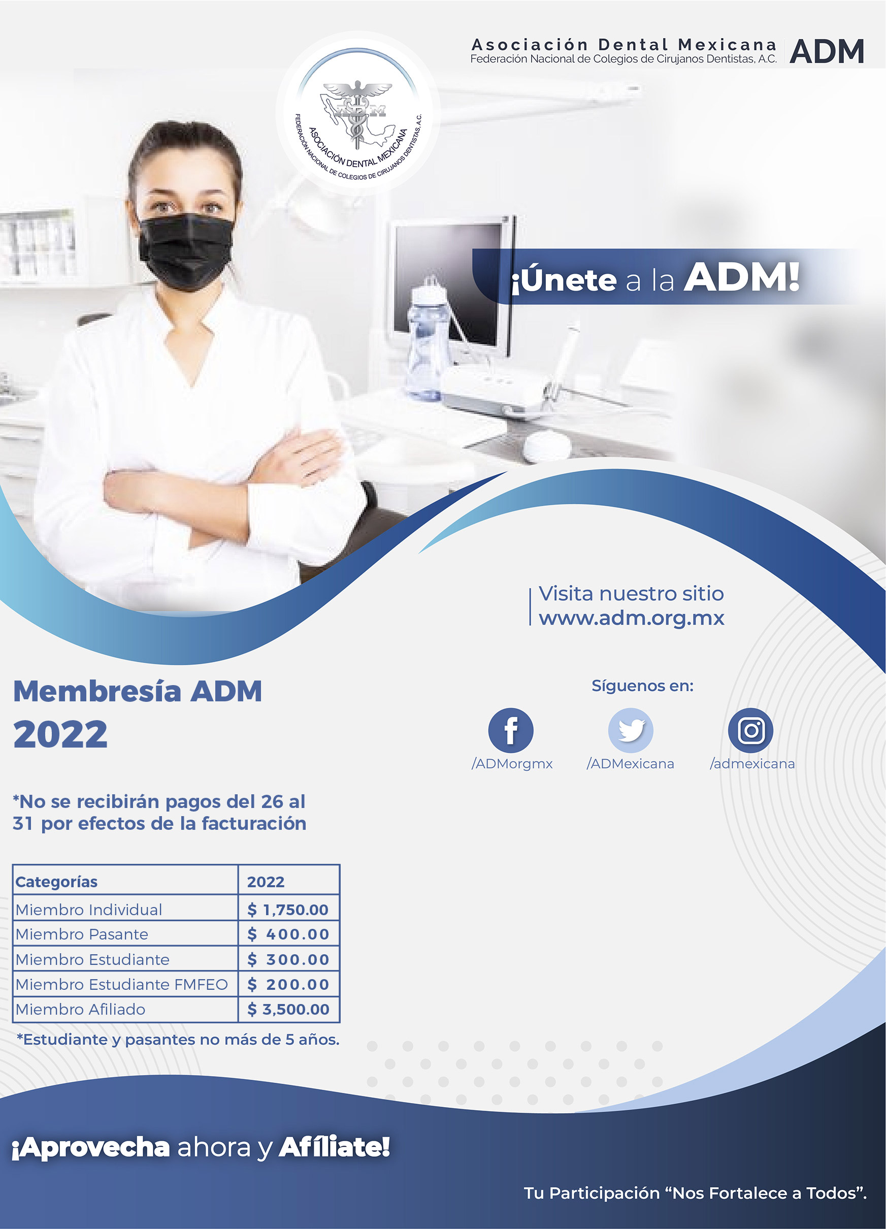 Membresía ADM 2022