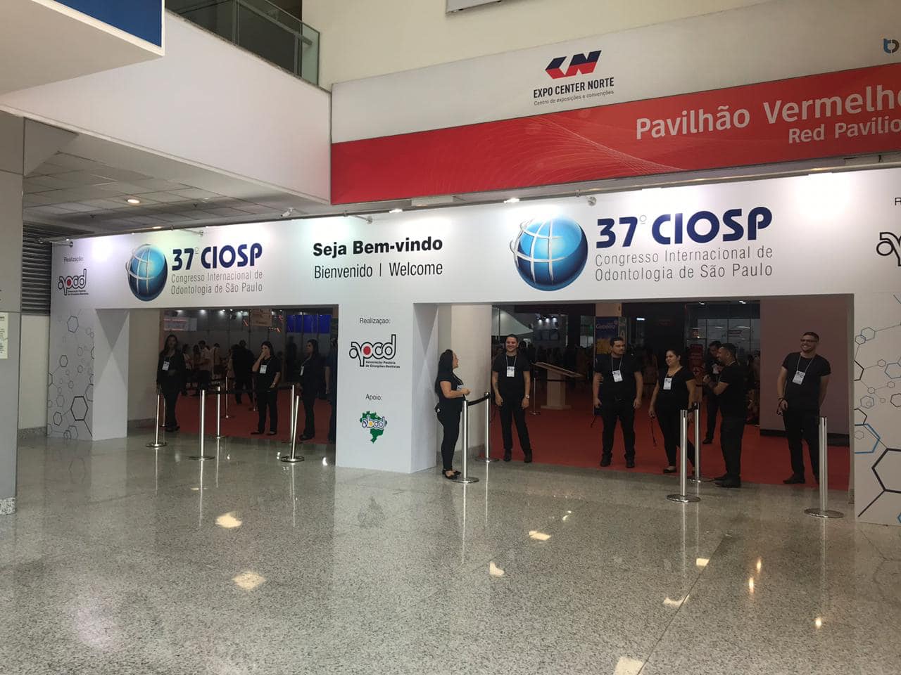 Expo Comercial 37º Congreso Internacional de Odontología Sao Paulo, Brasil