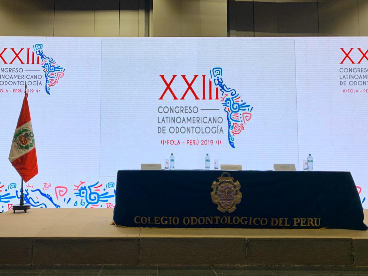 Inauguración del XXIII Congreso Latinoamericano de Odontología Perú 2019