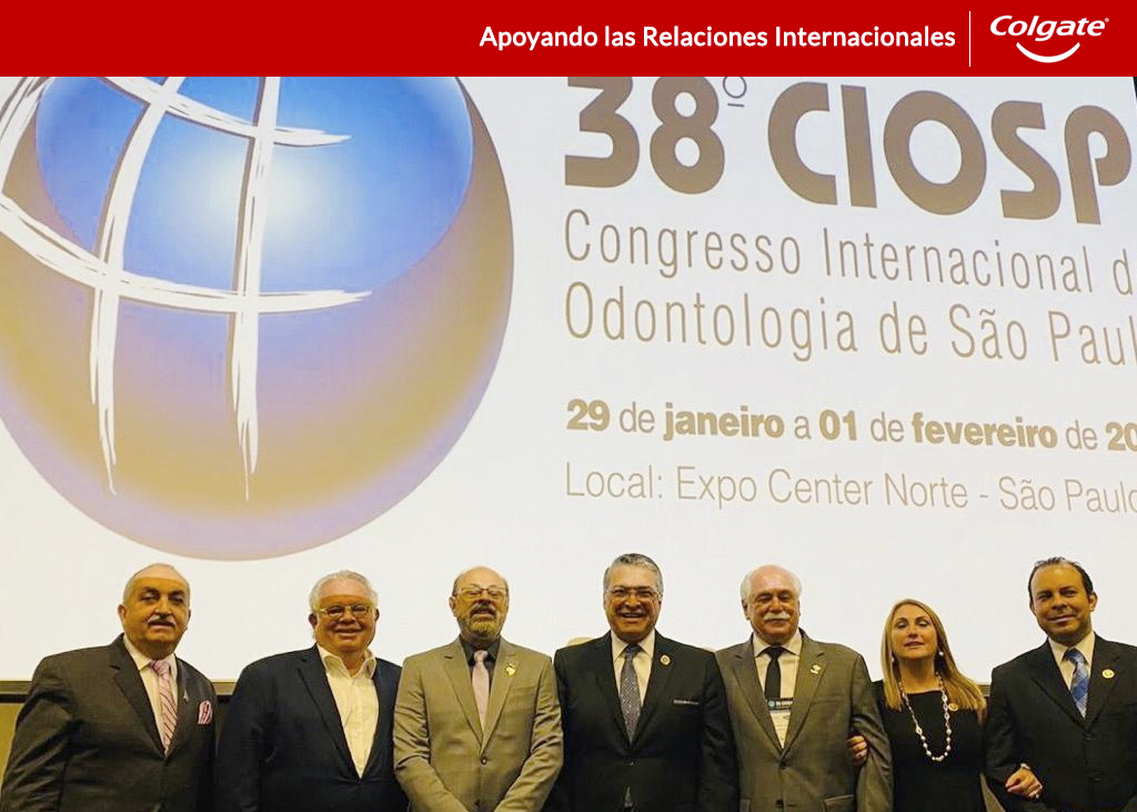 38° CIOSP. Ceremonia de Inauguración. Congreso Internacional de Odontología de São Paulo.