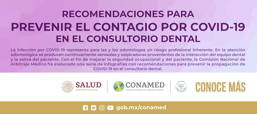 Recomendaciones para Prevenir el Contagio por Covid-19 en el Consultorio Dental