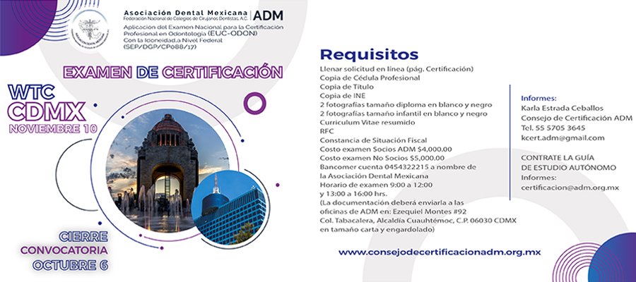 Examen Certificación CDMX 2023