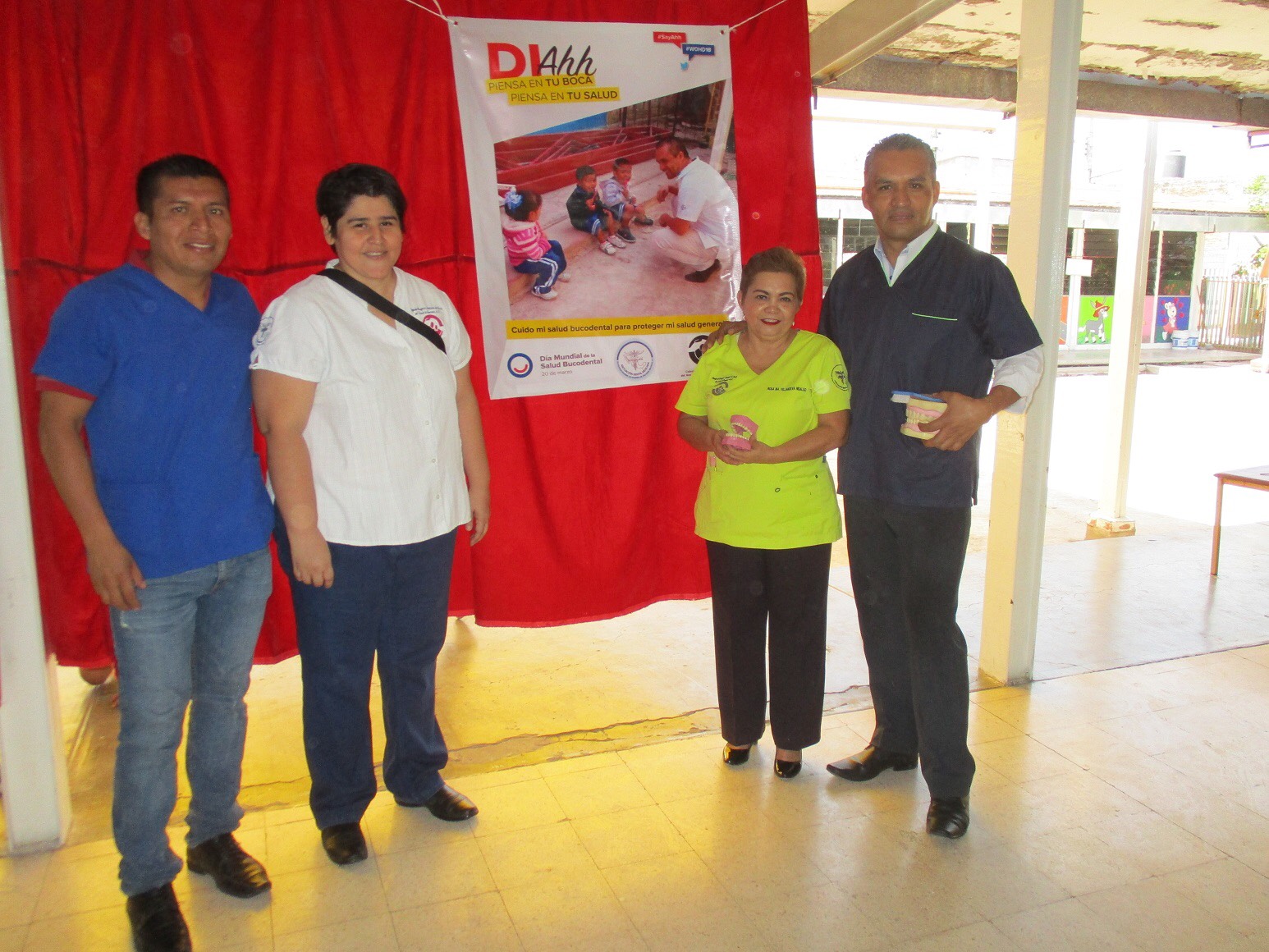 Celebración de Día Mundial de la Salud Bucodental, Colegio de C.D. del Norte del Edo de Guerrero